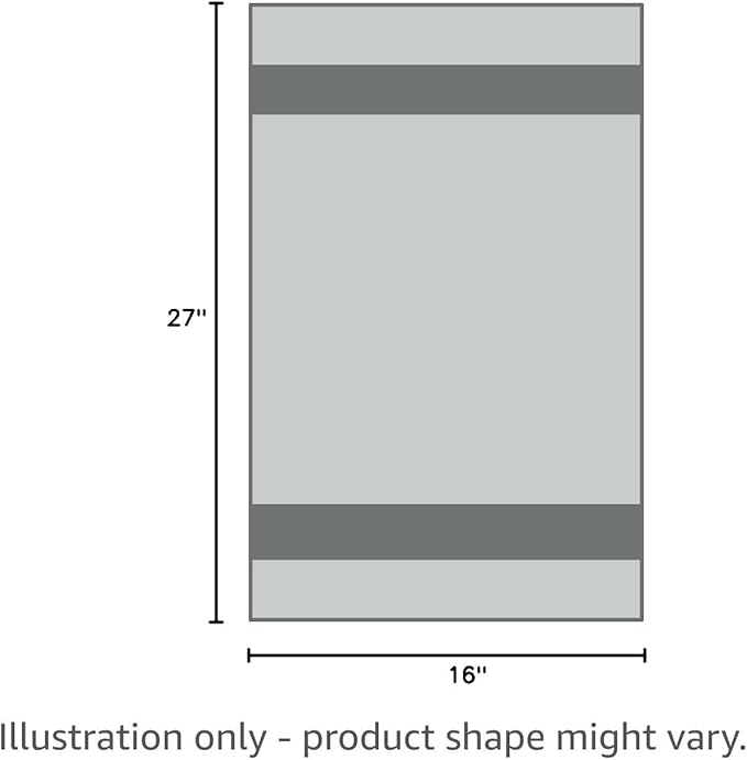 Arkwright Microfiber Gym Towel - Bulk Case of 180 - Super Soft, Quick Dry Workout Sweat Towels, 300 GSM Lightweight & Absorbent for Sports, Working Out, Yoga, and Spa, 16 x 27 in, Grey