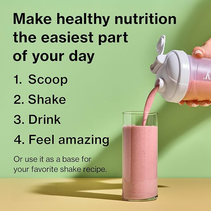 Shakeology Plant Based Protein Powder Blend – Gluten-Free Shake with Vitamins and Minerals – Helps Support Weight Loss, Lean Muscle, Gut Health – Cookies and Creamy, 30 Servings