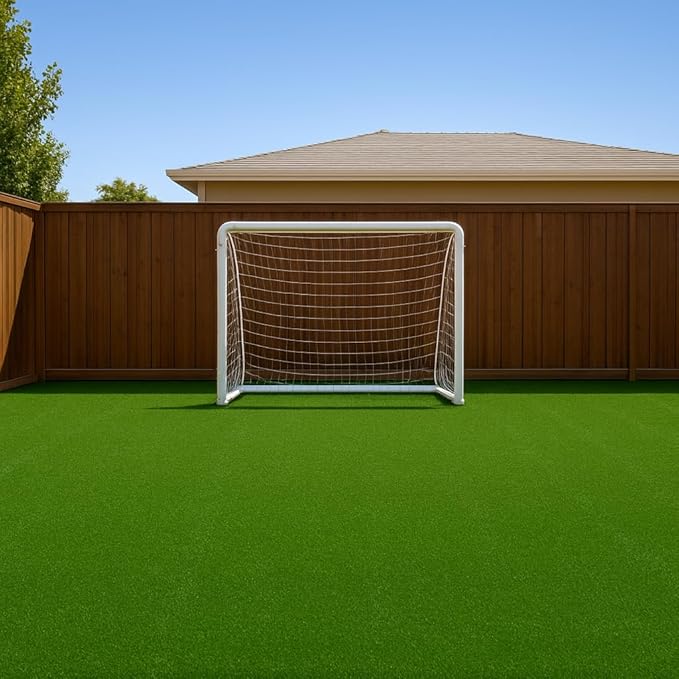 Ottomanson Artificial Turf Golf Hitting Mat 6'6" x 7' Indoor/Outdoor Waterproof Synthetic Fake Grass for Putting Practice Baseball Football Sports Gym Backyard, Custom Size 2' up to 30'