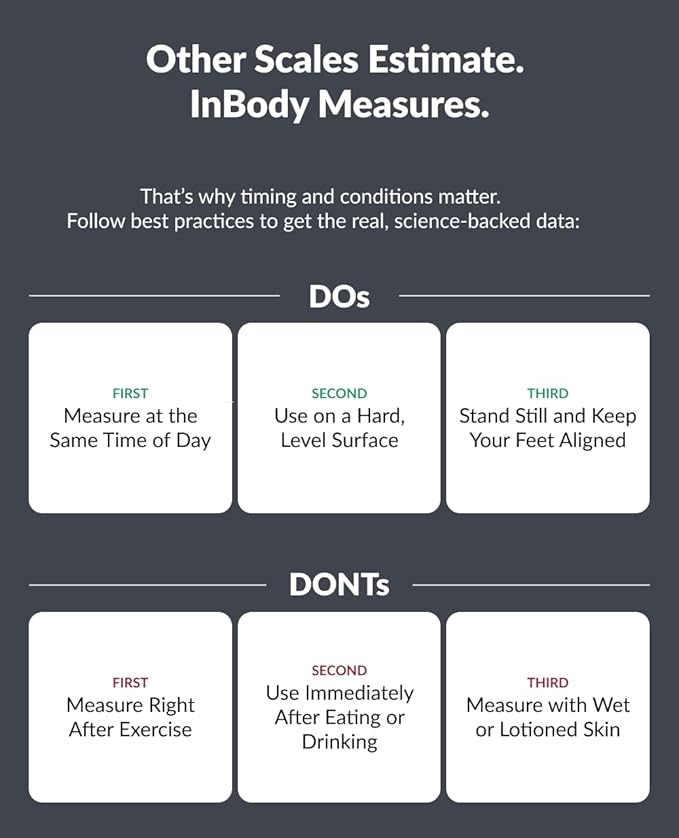 InBody Dial H20 | Body Composition Scale Most Accurate | Smart Scale with BMI, Body Fat, Muscle Mass | Weight Scale with Body Fat and Muscle