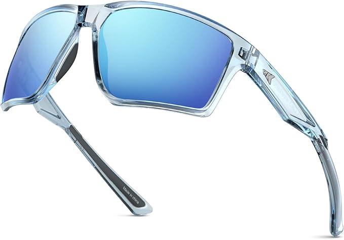 KastKing Osage Polarized Sport Sunglasses for Men and Women, Ideal for Driving Fishing Cycling Running, UV Protection