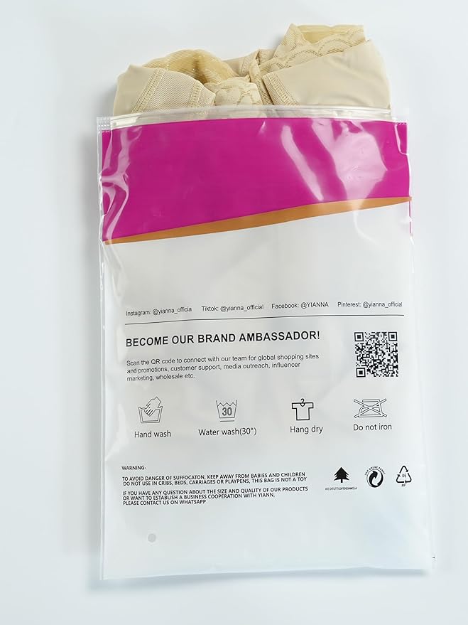 YIANNA Fajas Colombianas Shapewear for Women Tummy Control Post Surgery Full Body Shaper Butt Lifter with Zipper Crotch