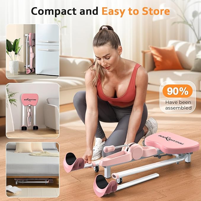 BODY RHYTHM Leg Stretcher - Split Machine for Leg Stretching - Flexibility Stretching Equipment - Ballet, Yoga, Dance, Martial Arts, MMA - Home Yoga Gym Fitness