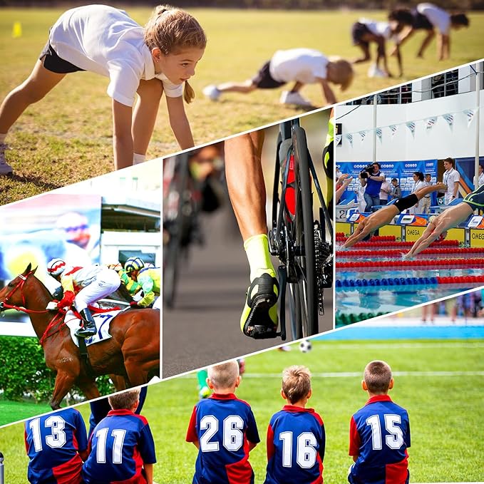 Kanayu 28 Pcs Multi Function Digital Stopwatch Timer Bulk Sports Stopwatch with Lanyard Date Time Alarm Timer for Coach Swimming Running Sports Train