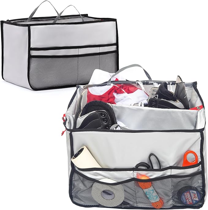 Athletico Hockey Gear Caddy - Hockey Bag Organizer for Ice Hockey, Field Hockey, Figure Skating & More