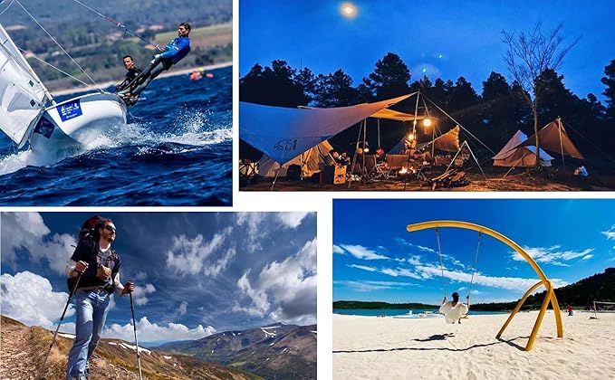 9/16 in (14mm) x 32 ft (10Meter) Marine Floating Rope for Boating, Fishing, Rafting, Camping, Hiking, Hunting, Anchor, Mooring, Dock Lines, Kayak, Canoe, Rescuing Reflective Red