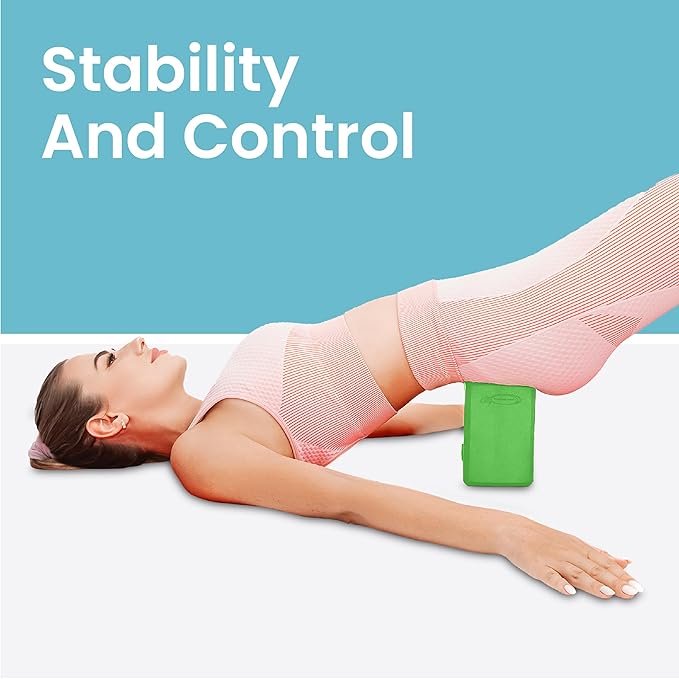 Ergo Yoga Blocks, Relieve Wrist Pain, Improve Comfort and Grip, Contoured Design, Pilates Exercise Balance & Stretching