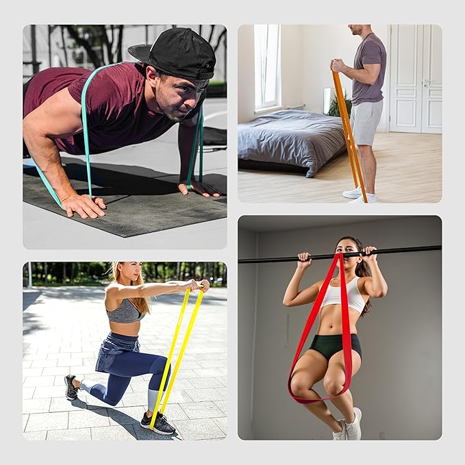 PROIRON Resistance Bands,Pull Up Assistance Bands,Exercise Workout Band for Men & Women,Thick Heavy Duty Resistance Band Set for Working Out,Stretching, Physical Therapy