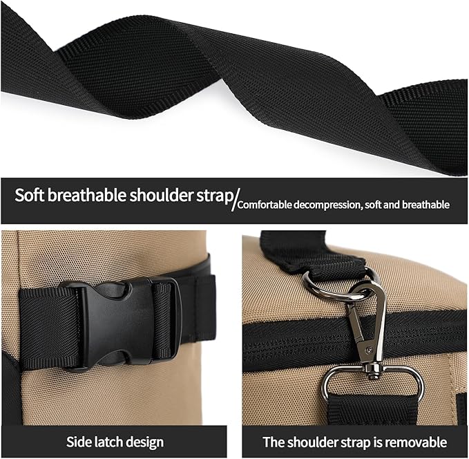 Kalesi Gym Duffle Bag Backpack 4-Way Waterproof with Shoes Compartment for travel Sport Hiking laptop