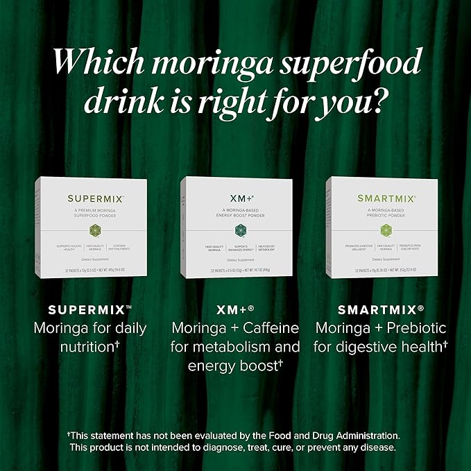 Isagenix SmartMix - A Moringa-Based Prebiotic Powder - Convenient Individual Serving Packets - 32 Servings - Light Tropical Flavor