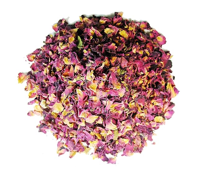 Greenhilltea premium bulk tea ,Rose Buds and Petals Tea Premium caffeine free herbal tea – 1 LB Bag
