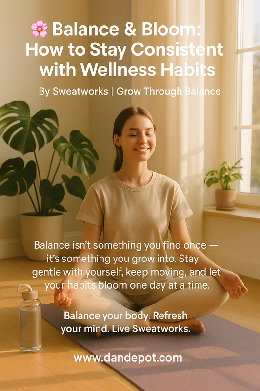 🌸 Balance & Bloom: How to Stay Consistent with Wellness Habits