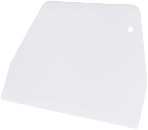TEHAUX 2pcs Plastic Dough Scraper & Cake Decorating Tool by TEHAUX
