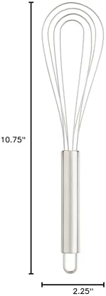 Mrs. Anderson’s Baking Flat Roux Whisk, Stainless Steel - Image 7