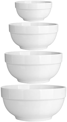 DOWAN Serving Bowls, 64/42/22/12 Oz Serving Dishes by DOWAN