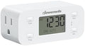 DEWENWILS Indoor 24 Hour Programmable Digital Timer Outlet, 1 Outlet, 1 Pack by DEWENWILS