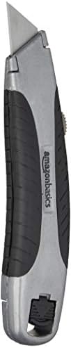 Amazon Basics Soft Grip Retractable Utility Knife by AmazonBasics