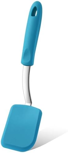 Small Silicone Spatula Mini Silicone Cookie Spatula, Light Blue by Yetene