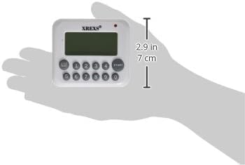 XREXS Digital Kitchen Timer Magnetic Countdown Up Cooking Timer - Image 2