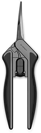 AC Infinity Ergonomic Pruning Shear 6.6”, Stainless Steel Curved Blades by ACInfinity