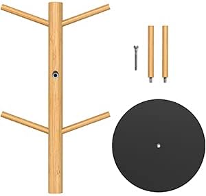 Wisuce Bamboo Coffee Mug Tree Holder - Image 5