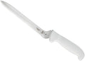 Mercer Culinary Ultimate White, 8 Inch Wavy Edge Offset Utility Knife by MercerCulinary