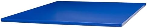 Winco 18" x 24" Blue Heavy-Duty Plastic Cutting Board - Image 5