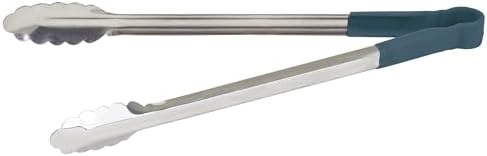 Winco 16" Blue Serving Tongs by Winco