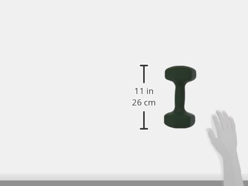 Amazon Basics Neoprene Dumbbell Hand Weights for Exercise and Muscle Toning