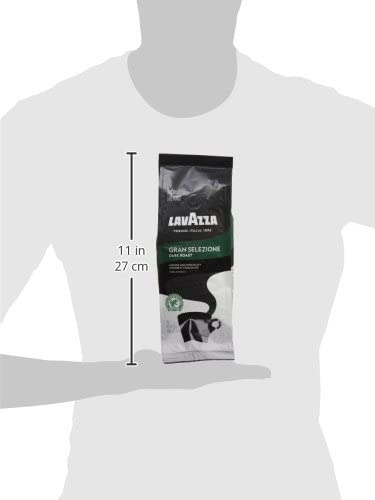 Lavazza Italian Roast Ground Coffee 12oz Bag, Extra Dark Roast (Pack of 1) - Package May Vary