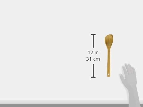 Norpro 12-Inch Bamboo Pointed Spoon - Image 3