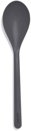GreenPan Silicone Solid Spoon, Mixing Stirring Serving, Cooking Kitchen Utensil by GreenPan