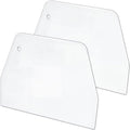 YARNOW 2 PCS Large Plastic Dough Scraper by YARNOW