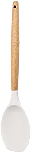 1pc White Silicone Spatula Set by BRIIEC