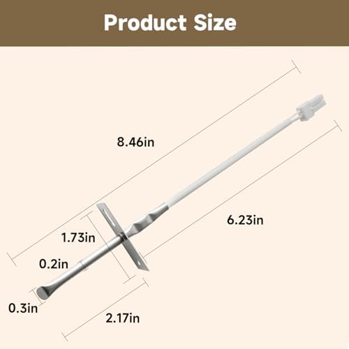 Temperature Sensor Electric Range Oven Sensor Assembly Replacement Compatible - Image 2