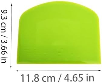 5 Pack Plastic dough scraper, flexible scraper - Image 3