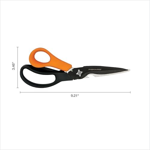 Fiskars 9" 7-in-1 Heavy-Duty Garden Scissors Multi-Tool - Image 6