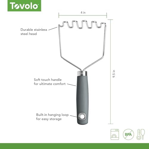 Tovolo Elements Stainless Steel Masher Tool - Image 5