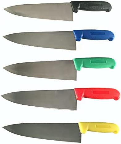 8" Chef Knife Assorted Colors and Packs by Unknown