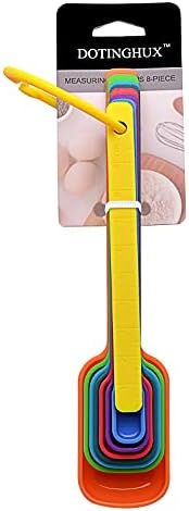 Plastic Measuring Spoons 8-Piece - Image 6