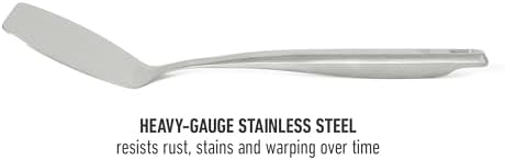 Calphalon Prime Solid Turner, 13-Inch Stainless Steel Solid Spatula, Heat - Image 3