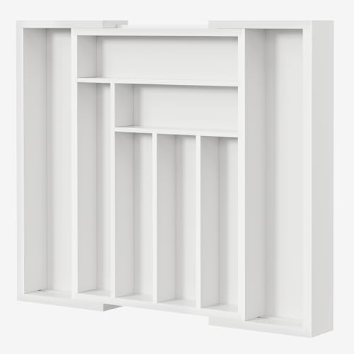 Pipishell Bamboo Expandable Drawer Organizer by Pipishell