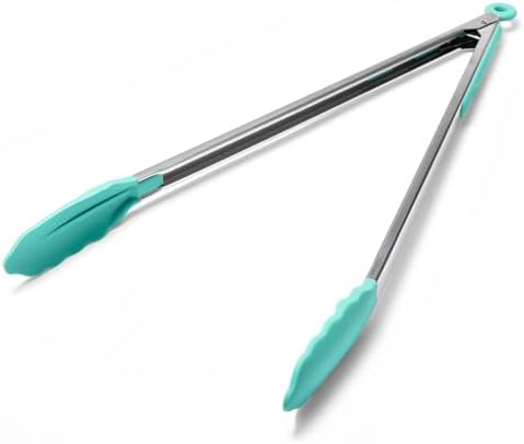 Doosu Kitchen Tongs with Silicone Tips by Doosu