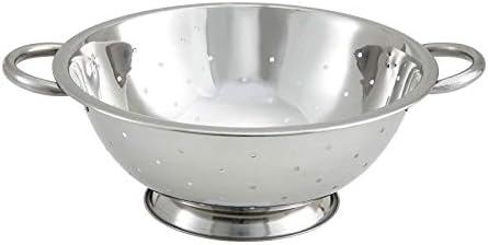 Winco Colander with Base, Stainless Steel by Winco