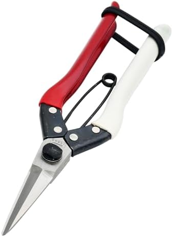 Double-Edge Garden Shears Micro-Tip Pruning Shears Extra Heavy Straight Garden by Kbenison
