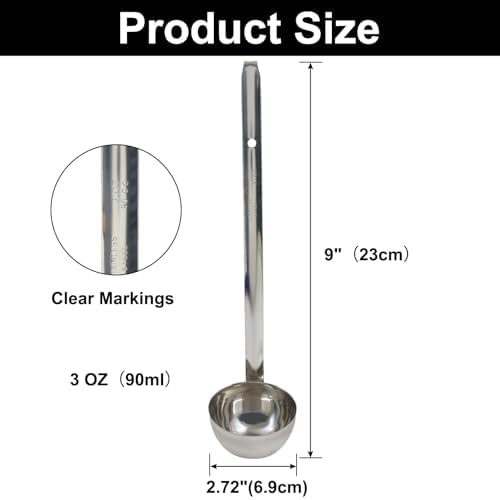 3 Oz Stainless Steel Ladle - Image 2