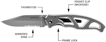 Gerber Gear Paraframe I EDC Folding Pocket Knife - Image 2