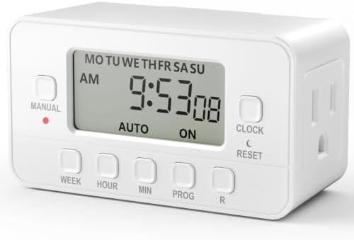 BN-LINK 7-Day Heavy Duty Digital Timer by BN-LINK