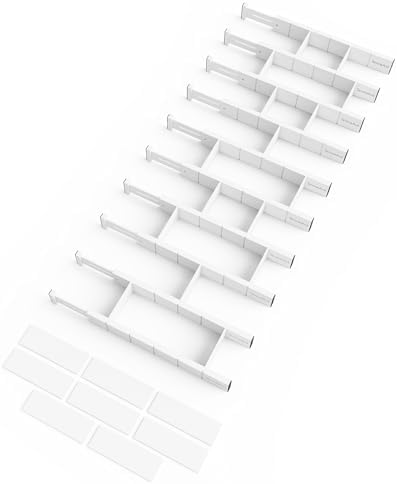 SpaceAid Bamboo Drawer Dividers by SpaceAid