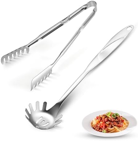 Spaghetti Spoon and Pasta Tong by Nryul